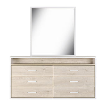 FERN 6 Drw Dresser & Mirror - 1600