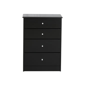 Black Pearl 4 Drawer Tallboy