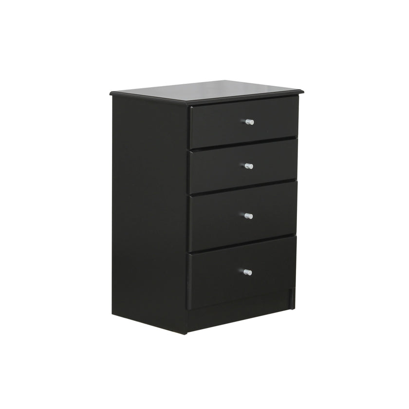 Black Pearl 4 Drawer Tallboy