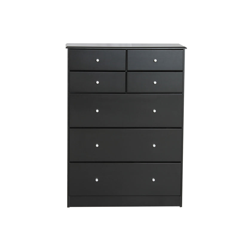 Black Pearl 7Drawer Highboy