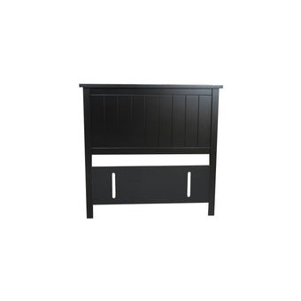 Black Pearl Groove King Single Headboard