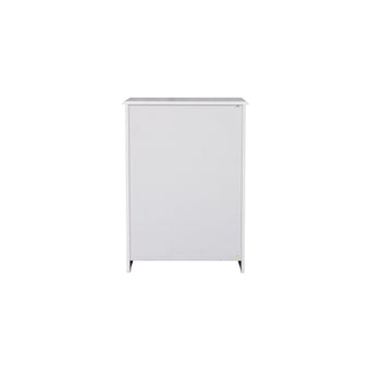 Pearl Bay White 4 Drawer Tallboy