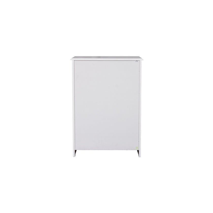 Pearl Bay White 4 Drawer Tallboy
