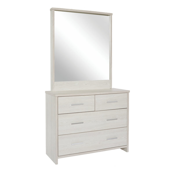 Atlas 4 Drawer Dresser (incl Mirror) (NZ Made)-Clearance