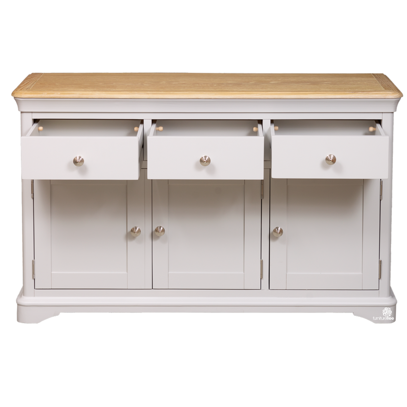 Brighton 3 Drawer Sideboard