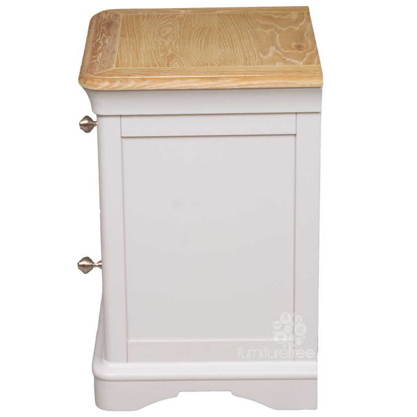 Brighton Bedside Table - 1 Drawer Left Door