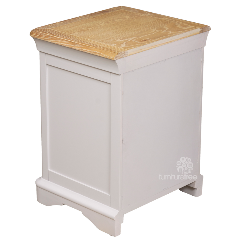Brighton Bedside Table - 1 Drawer Left Door