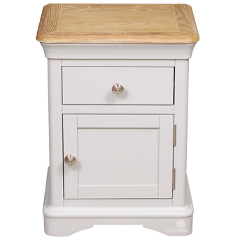 Brighton Bedside Table - 1 Drawer Right Dr