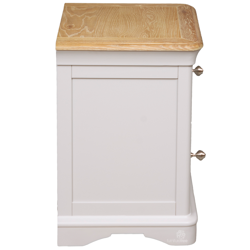 Brighton Bedside Table - 1 Drawer Right Dr