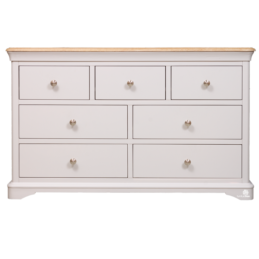 Brighton 7 Drawer Lowboy-Dresser