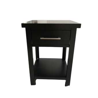 New Maestro 1 Drawer Bedside Black