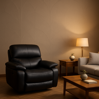 Blackstone Recliner, Rocker and Swivel - Leather