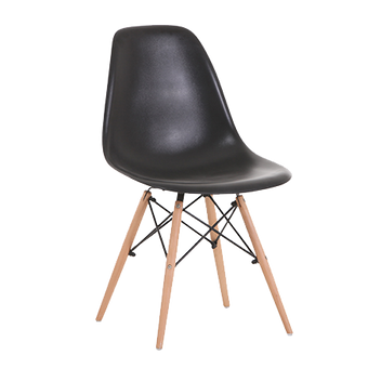 Aero Black Padded Dining Chair* Kd
