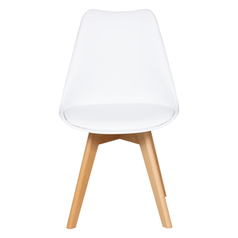 Aero White Dining Chair