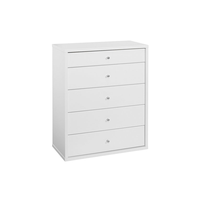 Cosmo-5-Drawer-chest-White