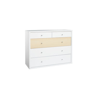 Cosmo-5-Drawer-Lowboy-White-beech