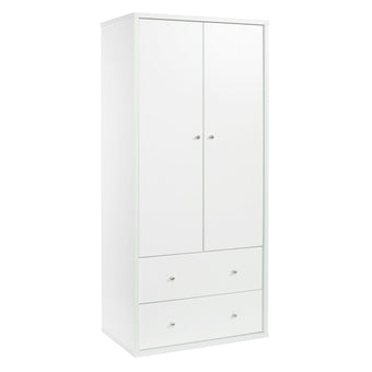 Cosmo-2-Drawer-2-Door-Wardrobe-White