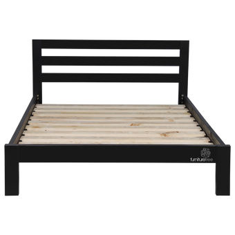 Black Alice Double Bed