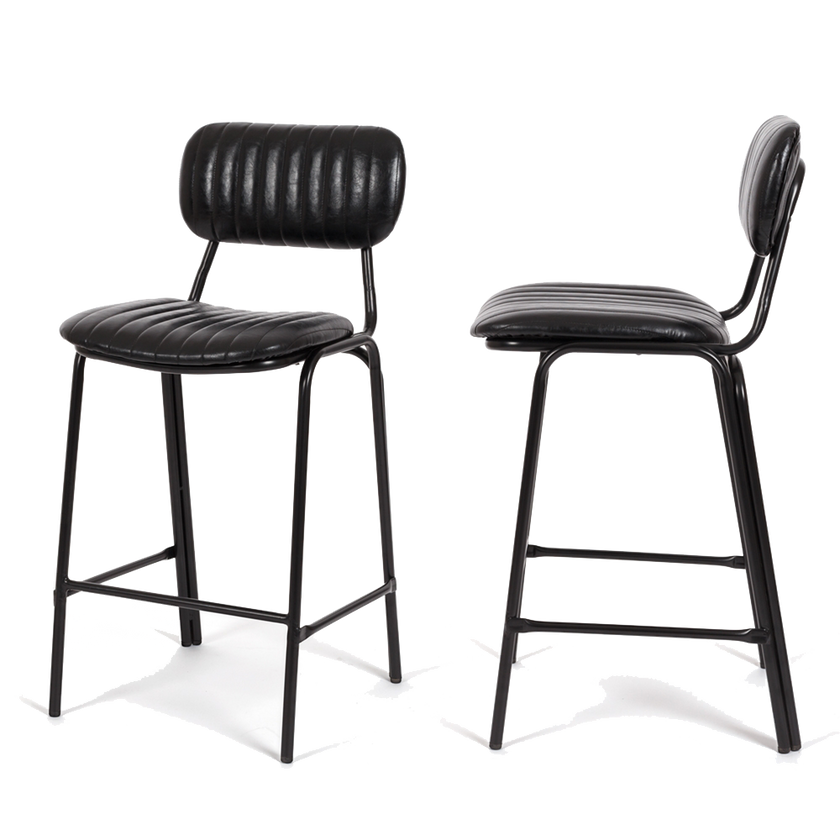 Datsun Barstool Vintage Tan PU