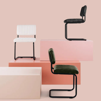 Blake Dining Chair Velvet Moss Green