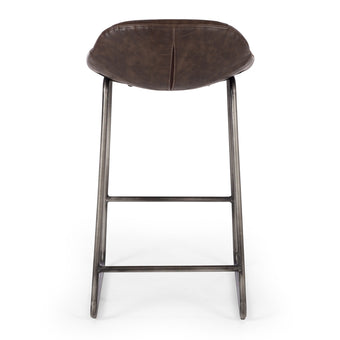 Haus Barstool Vintage Dark Brown PU