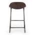 Haus Barstool Vintage Dark Brown PU