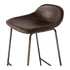 Haus Barstool Vintage Dark Brown PU