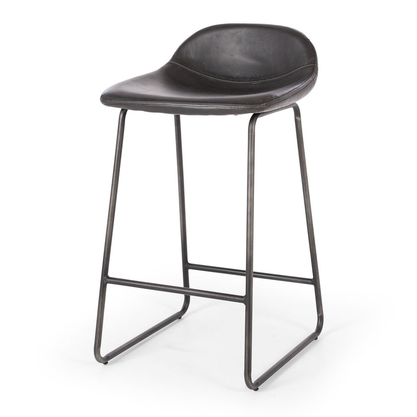 Haus Barstool Vintage Cognac PU