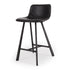 Rustic Barstool Vintage Grey PU