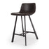 Rustic Barstool Vintage Grey PU