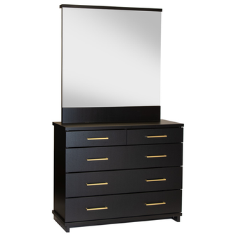 Fox-5-Drawer-Dresser-Mirror