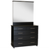 Fox-5-Drawer-Dresser-Mirror