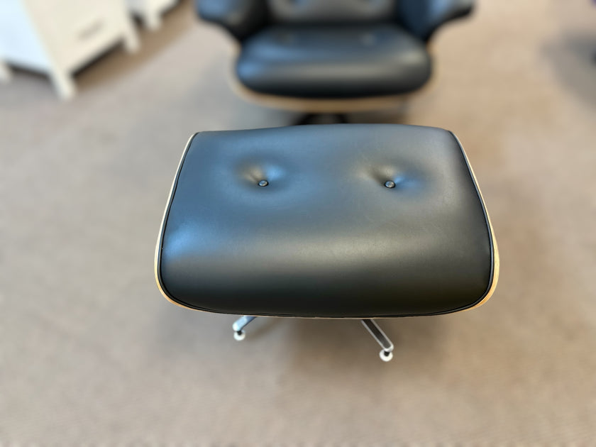 Fairview Swivel with Footstool - Leather