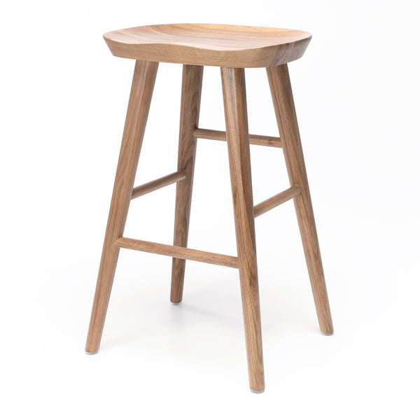 Fuji Barstool Natural Oak (W39 D37 SD32 SH65CM)