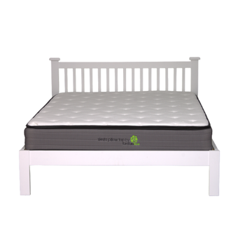 Baroda Queed Bed + PilLow Top Mattress Clearance Deal