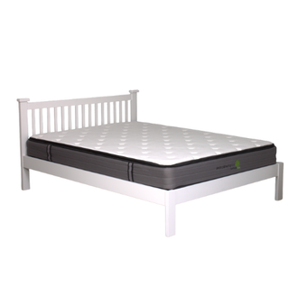 Baroda Queed Bed + PilLow Top Mattress Clearance Deal