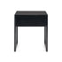 Avalon Black Oak Side Table (Black Oak Top)