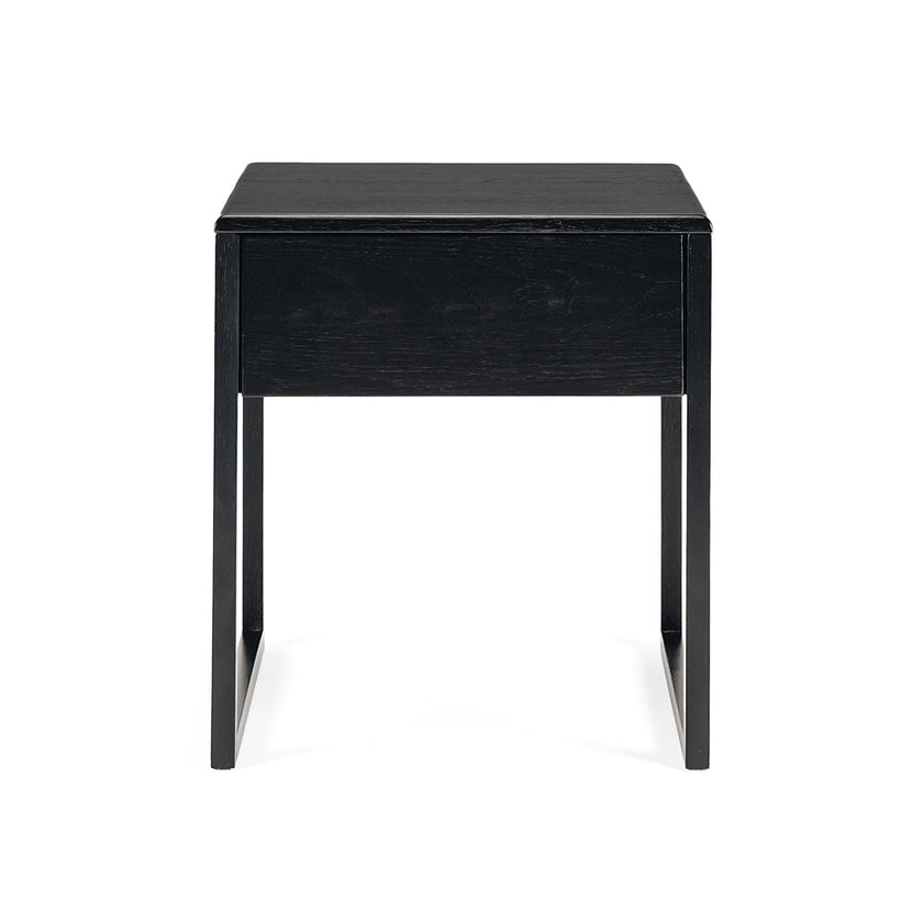 Avalon Black Oak Side Table (Black Oak Top)