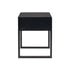 Avalon Black Oak Side Table (Black Oak Top)