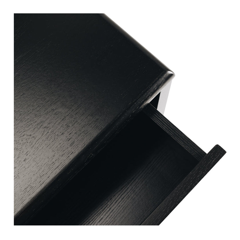 Avalon Black Oak Side Table (Black Oak Top)