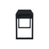 Avalon Black Oak Desk (Oak Top)