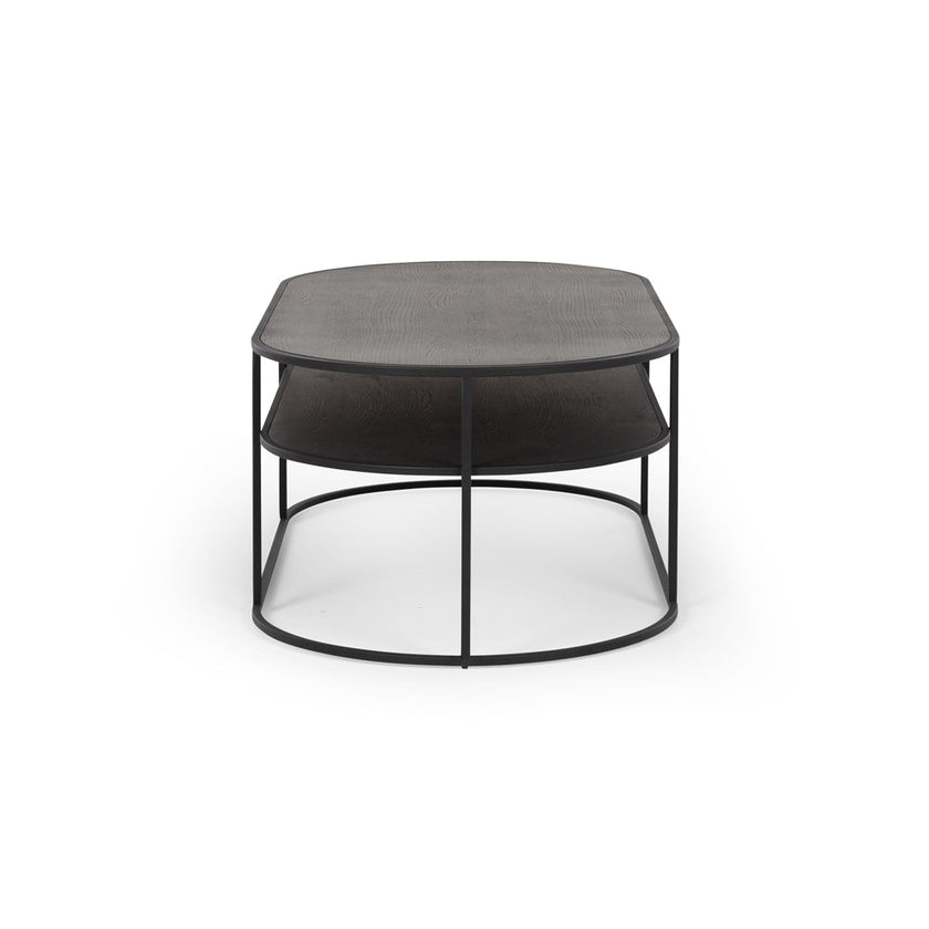 DECO Coffee Table Black Oak