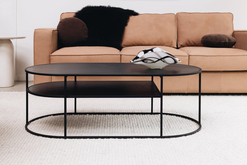 DECO Coffee Table Black Oak