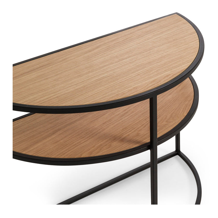 DECO End Table Natural Oak