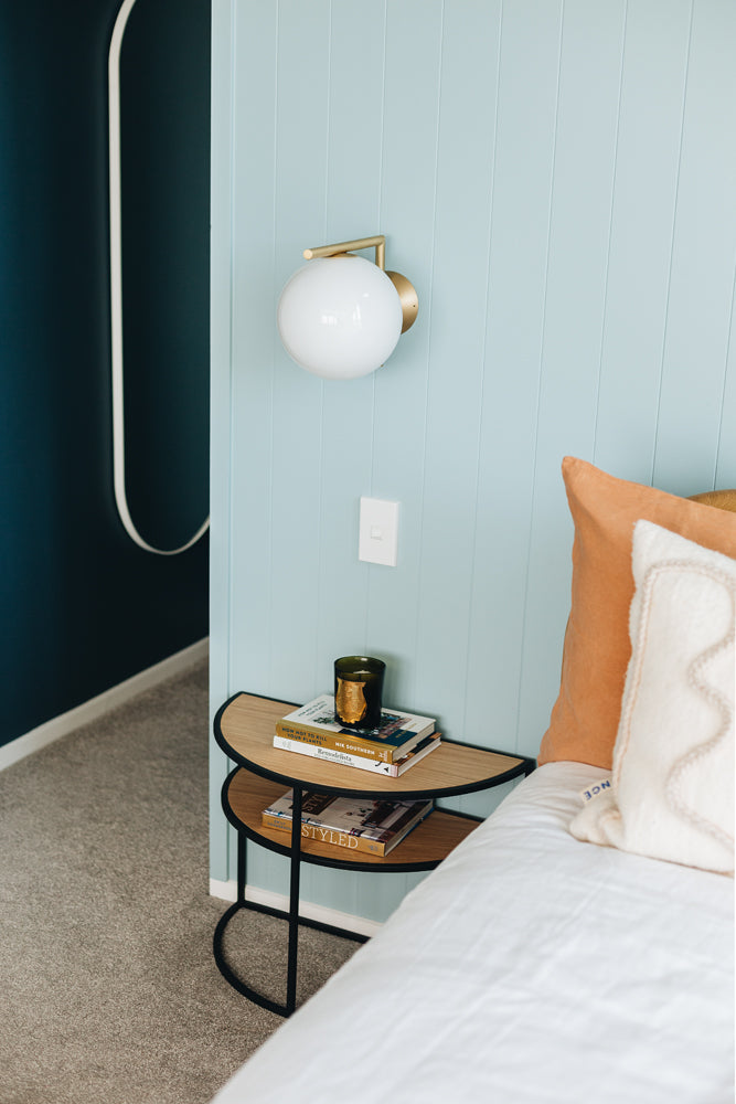 DECO End Table Natural Oak