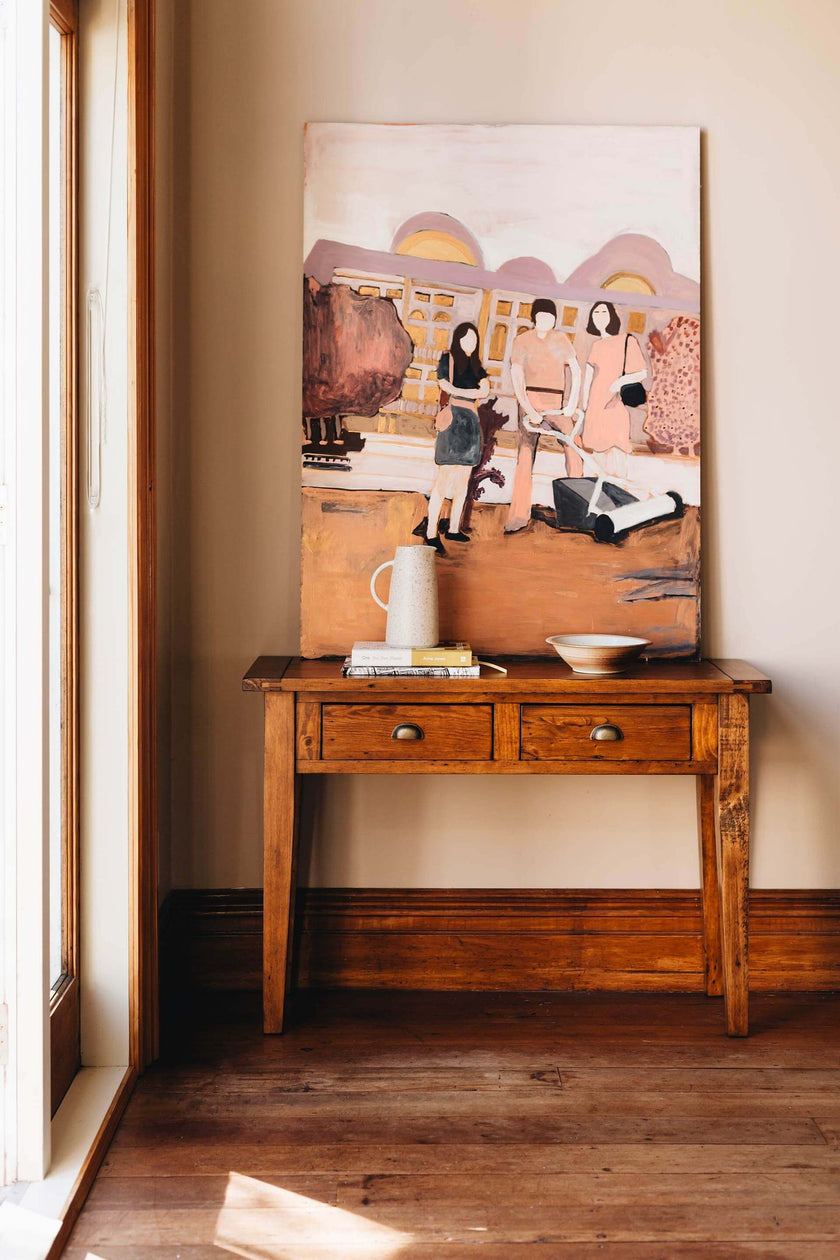 Irish Coast 4 Leg Hall Table