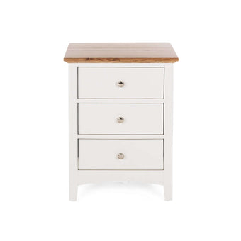 Jessica 3 Drw Bedside OAK TOP