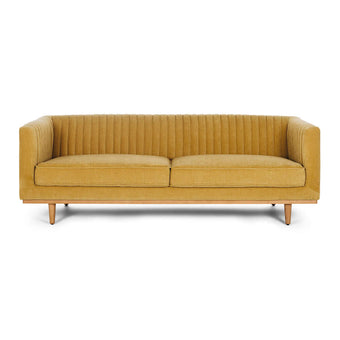 Madison 3 Seater Honey Gold
