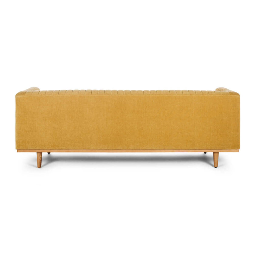 Madison 3 Seater Honey Gold