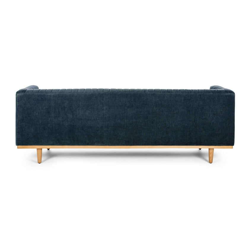 Madison 3 Seater Blue Strata
